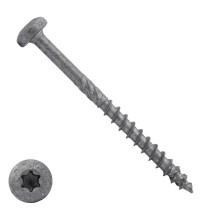 Dynaplus Spanplattenschrauben 5x70mm Teilgewinde AR-Coating Grau Linsenkopf TORX 200 Stück