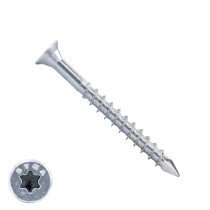 Dynaplus Beslagschrauben 4x40mm verzinkt Senkkopf mit Bohrspitze TORX 200 Stück