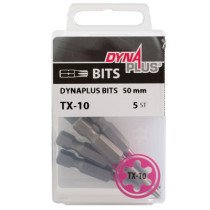 Dynaplus bit TORX-10 ROSA 50mm 5 Stück
