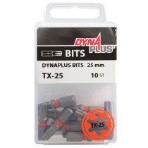 Dynaplus bit TORX-25 ORANGE 25mm 10 Stück