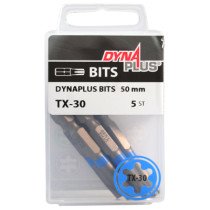 Dynaplus bit TORX-30 BLAU 50mm 5 Stück