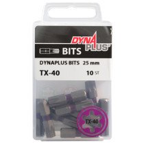 Dynaplus bit TORX-40 LILA 25mm 10 Stück