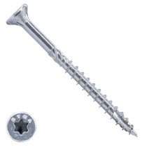 Dynaplus Holzbauschrauben 6x150mm Teilgewinde verzinkt Senkkopf mit Cut-Spitze TORX 100 Stück