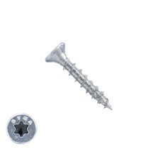 Dynaplus Spanplattenschrauben 3,5x30mm verzinkt Senkkopf TORX 1000 Stück