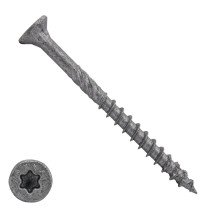 Dynaplus Spanplattenschrauben 4,5x70mm Teilgewinde AR-Coating Grau Senkkopf TORX 200 Stück