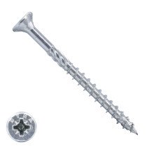 Dynaplus Spanplattenschrauben 4,5x70mm Teilgewinde verzinkt Senkkopf POZI 200 Stück