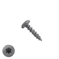 Dynaplus Spanplattenschrauben 4x20mm AR-Coating Grau Linsenkopf TORX 200 Stück