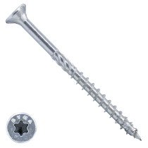 Dynaplus Spanplattenschrauben 5x120mm Teilgewinde verzinkt Senkkopf TORX 200 Stück