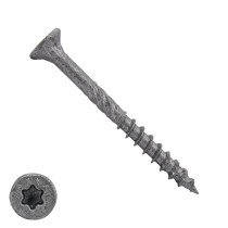 Dynaplus Spanplattenschrauben 5x60mm Teilgewinde AR-Coating Grau Senkkopf TORX 200 Stück