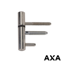 Einbohrband scharnier vernickelt 14mm für Holzfenster 2 Stück Stahl AXA