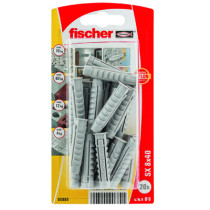 fischer Dübel SX 8x40 20 Stück