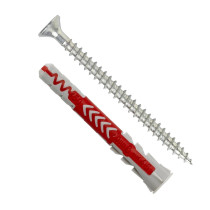 fischer Duopower Dübel 6x50mm mit Schrauben 50 Stück