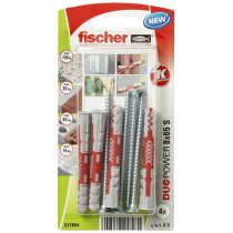 fischer Duopower Dübel 8x65 S mit Schrauben 4 Stück