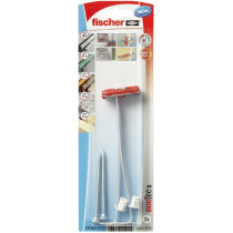 fischer DuoTec 10 S Hohlraumdübel 10mm mit Schrauben 2 Stück