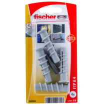 fischer Turbo Porenbetondübel FTP K4 4 Stück