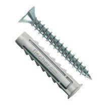 fischer Dübel SX 8x40 S/20 mit Schrauben 5x55mm 50 Stück