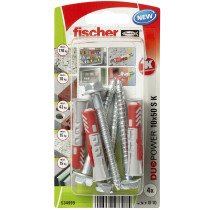 fischer Duopower Dübel 10x50 S K mit Schlüsselschraube 4 Stück