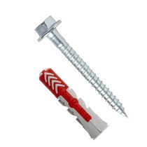 fischer Duopower Dübel 14x70 S mit Schlüsselschrauben 8 Stück