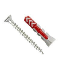fischer Duopower Dübel 5x25 S mit Schrauben 50 Stück