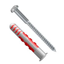 fischer DuoSeal Dübel 6x38 S PH mit Edelstahl A2 TX Linsenkopfschrauben 4,5x60 50 Stück
