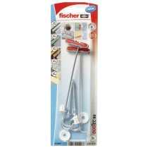 fischer DuoTec 10 RH Hohlraumdübel 10 mit Rundhaken 2 Stück