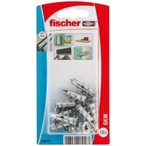 fischer Gipskartondübel Metall GKM 10 Stück