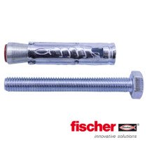 fischer Schwerlastanker TA M6 S/10 mit Sechskantschrauben mit Schaft 6x60mm 2 Stück