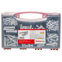 fischer Sortimentskasten SX/UX Dübel 290-teilig