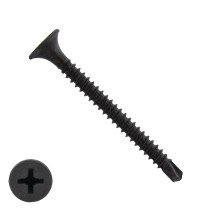 Gipsplattenschrauben 3,5x55mm phosphatiert mit Bohrspitze PH 1000 Stück