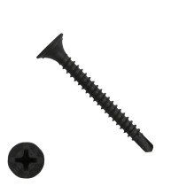 Grabber Schnellbauschrauben 3,5x35mm phosphatiert mit Bohrspitze Feingewinde mit PH2 1000 Stück