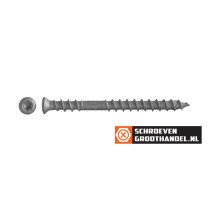 Heco Topix Terrassenschrauben 5x60/35mm Edelstahl A2 TORX 200 Stück