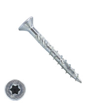 Holzbauschrauben 4x40mm verzinkt Senkkopf TORX 1000 Stück