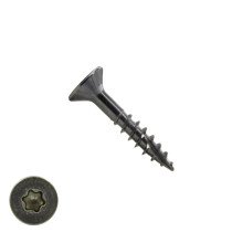 Holzbauschrauben 4x25/18mm Edelstahl C1 / 410 Senkkopf TORX-20 Teilgewinde mit Cut-Spitze 500 Stück