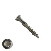Holzbauschrauben CSK 4,0x30/18mm Edelstahl C1 Fräskopf TORX 200 Stück