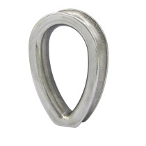 Kausche schwere Ausführung 10mm Edelstahl A4 1 Stück