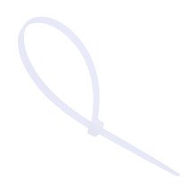 Kabelbinder 4,8x300mm nylon Weiß 100 Stück