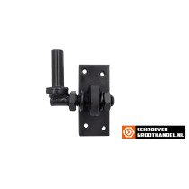Kloben Schwarz verstellbar 16mm 1 Stück