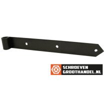 Ladenband 400mm Schwarz verzinkt