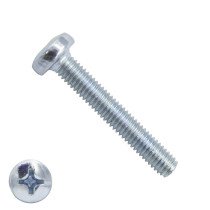Linsenschrauben mit Kreuzschlitz M3 x 40mm DIN7985 verzinkt philips 200 Stück