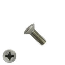 Linsensenkschauben mit Kreuzschlitz M5 x 20mm DIN966 Edelstahl A2 philips 200 Stück