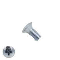 Linsensenkschauben mit Kreuzschlitz M6 x 20mm DIN966 verzinkt philips 200 Stück