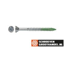 MDF-Schrauben 4x50mm verzinkt fräskopf POZI 200 Stück