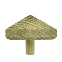 Pfostenkappe 100x100mm Holz 1 Stück