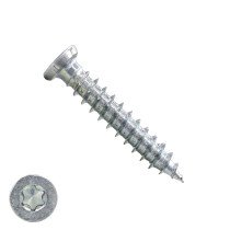 Rahmenschrauben 7,5x42mm verzinkt Senkkopf TORX 100 Stück
