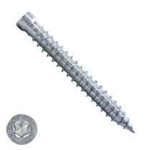 Rahmenschrauben 7,5x72mm verzinkt Zylinderkopf TORX 100 Stück