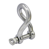 Rundschäkel gedreht 8mm Edelstahl A4 1 Stück