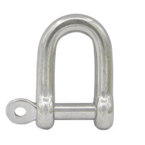 Rundschäkel mit unverlierbaren Bolzen 8mm Edelstahl A4 1 Stück