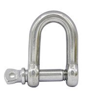 Rundschäkel  8mm Edelstahl A4 1 Stück