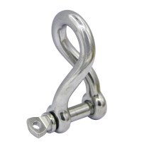 Rundschäkel gedreht 8mm Edelstahl A4 1 Stück