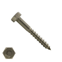 Schlüsselschrauben M16 Edelstahl A2 16x50mm Din571 25 Stück